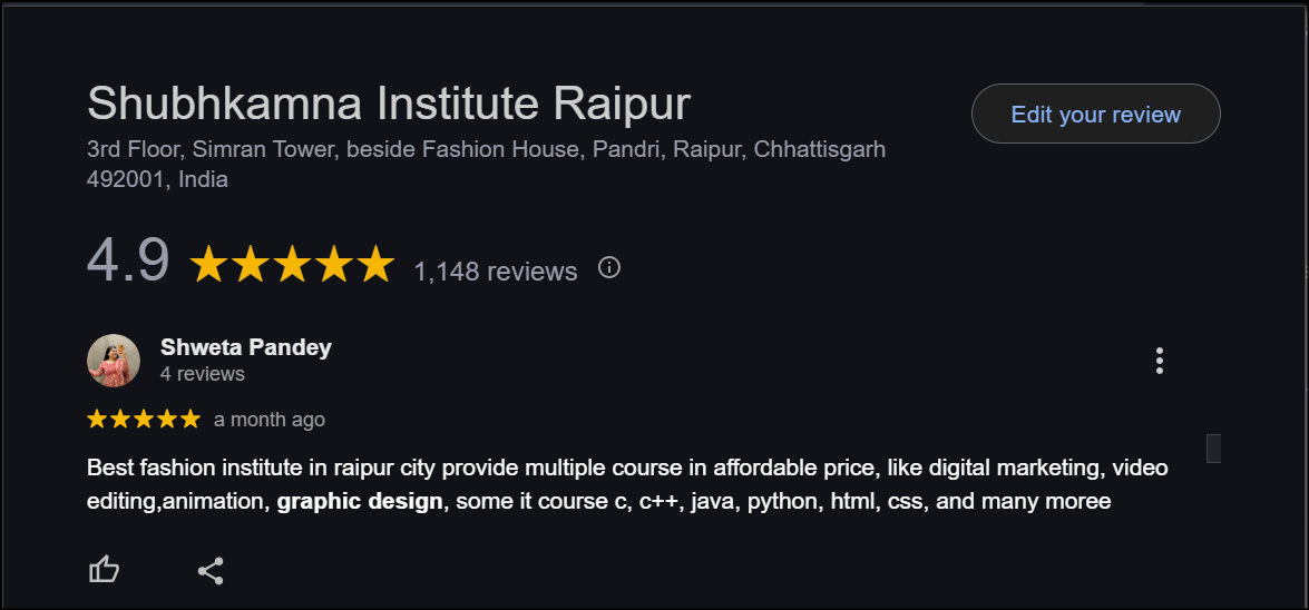 Google review 3